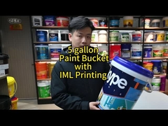 70ml Ketebalan Bucket Plastik Bulat Untuk Kemasan yang awet Dan Aman