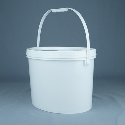Ember plastik oval 20 liter dengan tutup dan pegangan