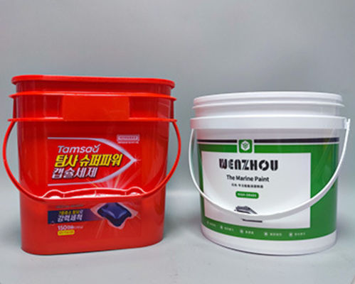 Bakul cat plastik tahan kebocoran dengan tutup untuk lukisan profesional