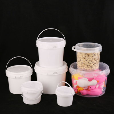 Tersedia Handle PP/HDPE Food Grade Bucket Screen Printing