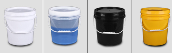 Restaurant Grade 20 Liter Kapasitas Ember Plastik dengan Gasket dan UV Resistance