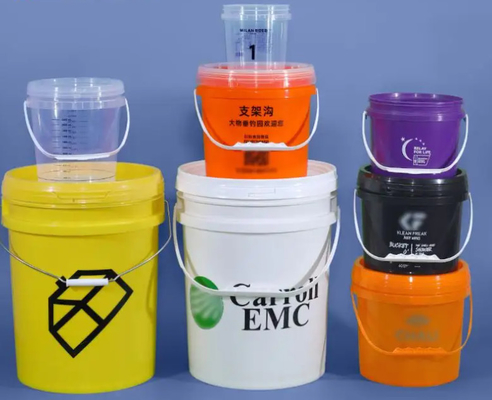 Ember Plastik Putih 5 Gallon yang Bisa Ditumpuk untuk Kebutuhan Pelanggan