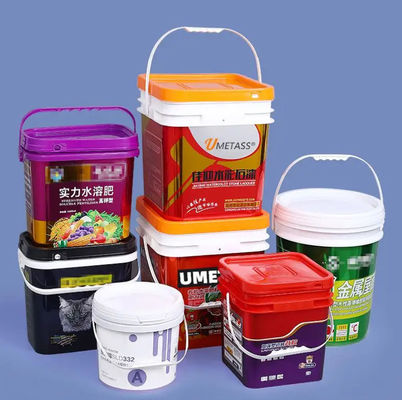 Ember Cat Plastik Cat Tahan Karat Kapasitas 3 Galon untuk Industri dan Komersial