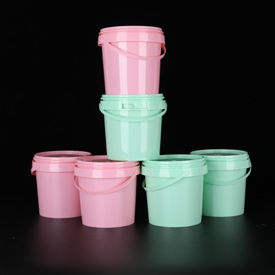 ember makanan plastik PP/HDPE dengan logo khusus sampel diambil dan ditawarkan