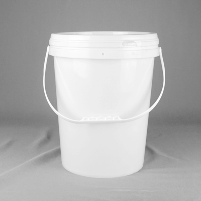Ember Cat Plastik Polypropylene 4 Galon Putih Dengan Tutup