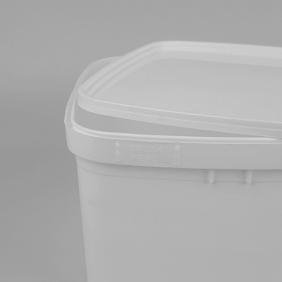 3 Liter Ember Plastik Persegi Panjang Transparan Dengan ISO9001