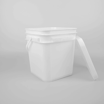 Ember Plastik Persegi Putih Polypropylene 5 Liter Untuk Deterjen