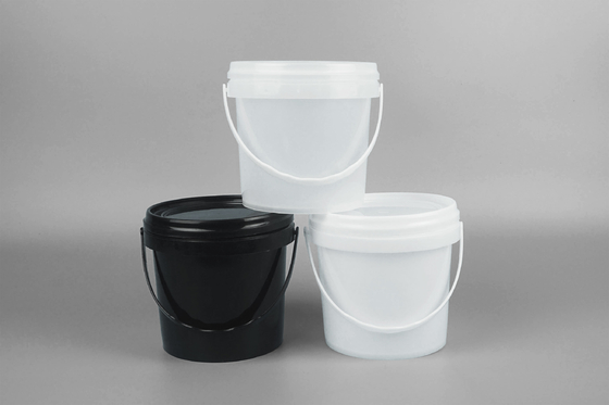 18L PP 5 Galon Ember Plastik Hitam Bulat Food Grade Bening