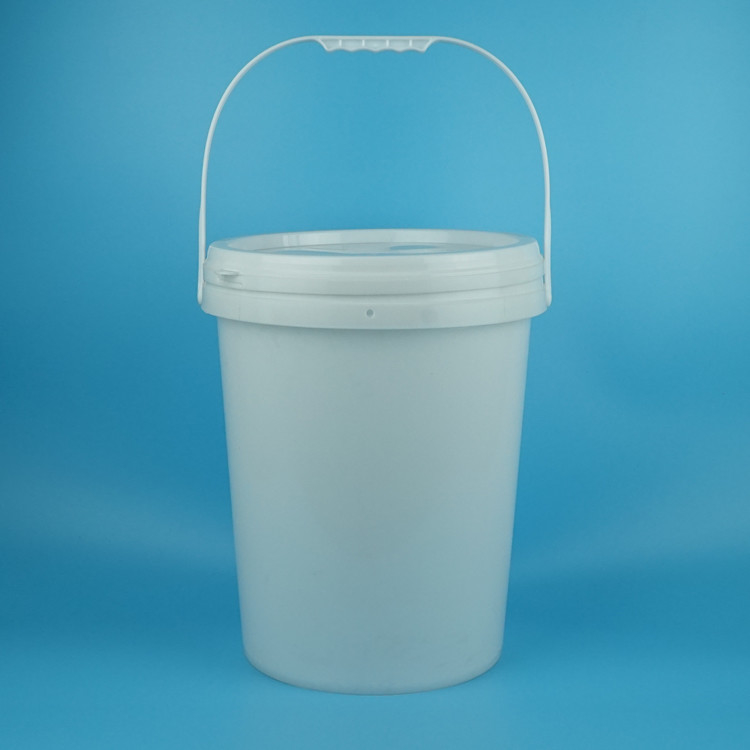 20L Lubrication Repository Lubricant Vessel OEM White Rectangle Square Buckets Untuk Berbagai Bentuk