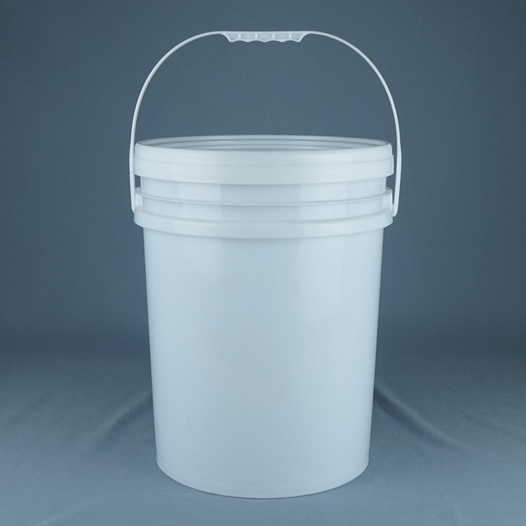 Custom Color 5 Gallon Plastik Ember Dengan Snap On Tutup Dan Handle Untuk Penggunaan Industri