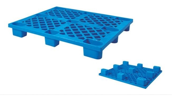 Pallet Plastik Stackable Standar Tugas Berat Ukuran 1200 * 1100 * 145mm