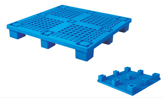Double Side Face 4 Way Entry Warehouse Plastic Pallet Reversible Industrial