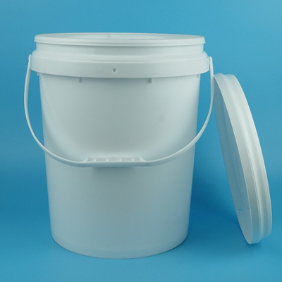 Drum Plastik Bulat 19kg Dengan Gagang Dan Tutup Untuk Cat