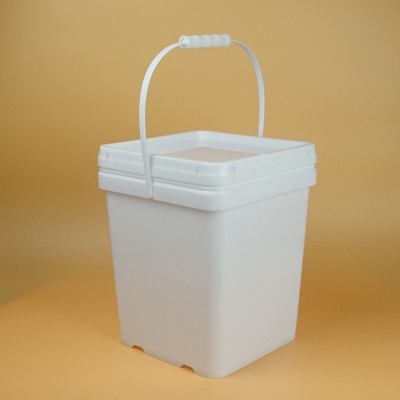 Ember Kotak Kemasan Plastik Food Grade 16.5L dengan Tutup dan Pegangan