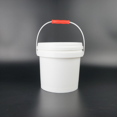 Wadah Penyimpanan Ember Plastik Bulat 4L Dapat Digunakan Kembali Untuk Rumah Dan Bisnis