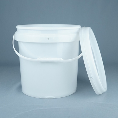 Wadah Kemasan Plastik Bulat 10L Dengan Tutup Dan Pegangan