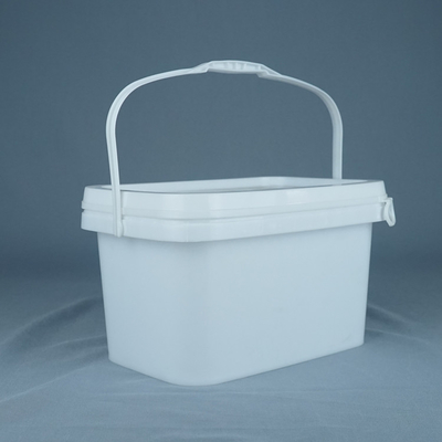 Ketahanan Kimia Kelas Pangan PP Square Plastik Bucket Impact Resistant