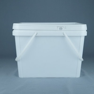 20kg Persegi Panjang Ember Plastik Food Grade Storage Packaging Container