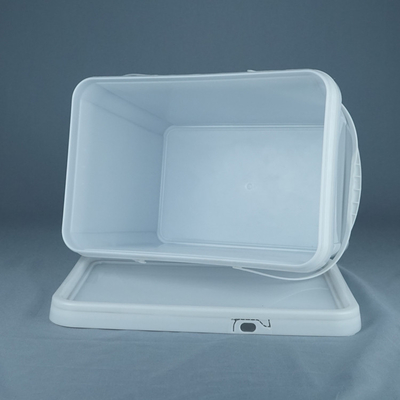 20kg Persegi Panjang Ember Plastik Food Grade Storage Packaging Container