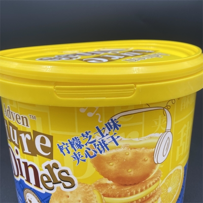 Sertifikasi ISO 9001 Plastic Circular Bucket Capacity Depand On Size
