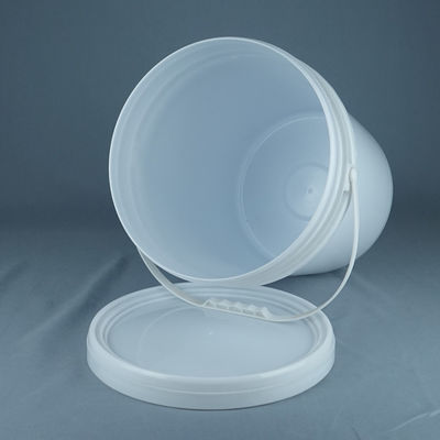 Customized Logo Cetakan Bucket Plastik Bulat Untuk Industri Pangan