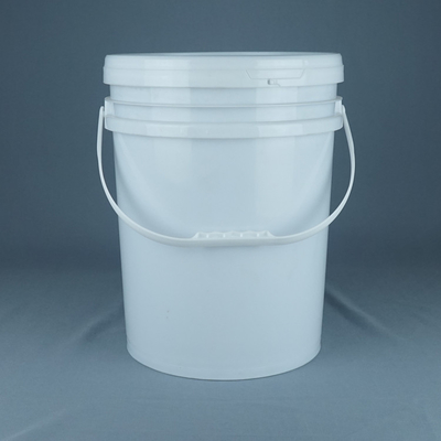 Ember Plastik Bulat Bersertifikat ISO 9001 Bahan PP Ringan Dalam Berbagai Kapasitas