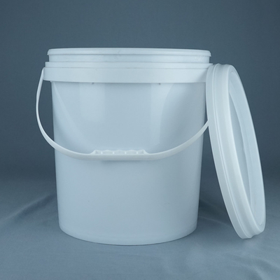 Ember Lubricant Putih Perindustrian Persegi/Bulat/Bentang persegi panjang 20L Kapasitas PP/HDPE Container Minyak