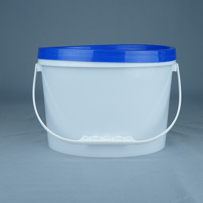 Wadah Kemasan Plastik Oval 5 Liter Dapat Disesuaikan Dengan Tutup Dan Pegangan