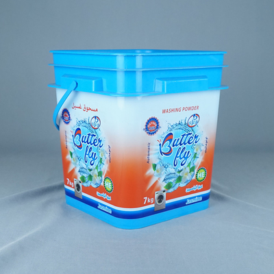 10 Liter PP Square Plastic Repository Dengan Impact Resistance