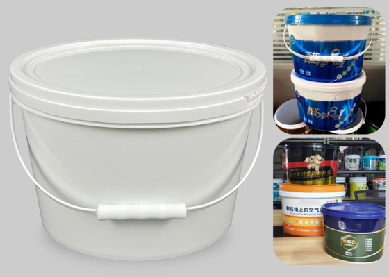 Ember Plastik Oval PP/HDPE yang Dapat Disesuaikan Dengan IML Atau Thermal Transfer Atau Sablon