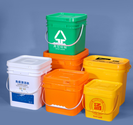 Ember Plastik Persegi 1,2 Kg untuk Cat Putih atau Warna Lain