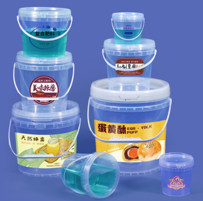 Ember Plastik Berkualitas Makanan yang Bisa Ditumpuk Dengan Handle Bebas BPA