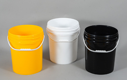 Berkualitas Industri Plastik Lima Gallon Ember Diameter 11,5 Inch Tinggi 15,5 Inch