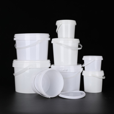 Thermal Transfer Printing Food Grade Tub dengan Handle yang Nyaman