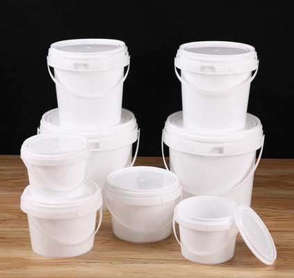 Pengambilan Gratis Logo Disesuaikan Ember Makanan Plastik PP/HDPE Bahan