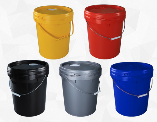 Snap Pada Tutup Plastik Lima Gallon Ember Tahan UV Untuk Aplikasi Industri