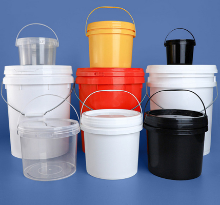 10L Kapasitas Bucket Plastik Bulat untuk penyimpanan air dalam jumlah besar