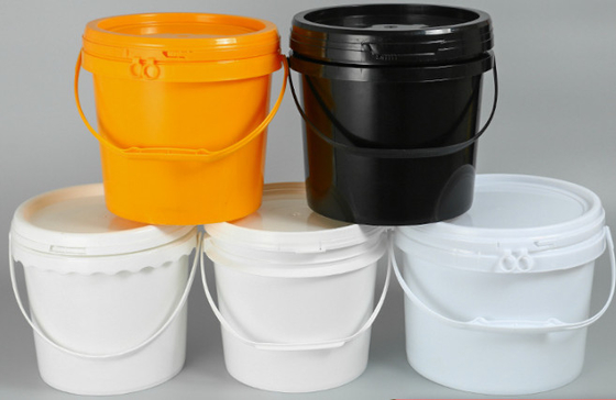 Plastik Genggam Bulat Plastik Ember Untuk Pengangkutan Kimia