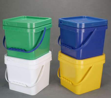 Kontainer penyimpanan plastik kelas makanan yang tahan kebocoran dengan tutup tahan UV yang dapat didaur ulang