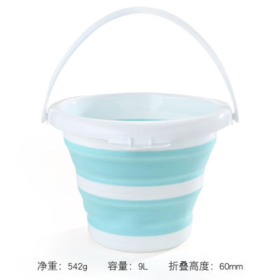 Compact Foldable Plastic Bucket Solusi penyimpanan air yang ringan dan hemat ruang