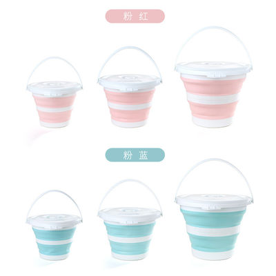 Compact Foldable Plastic Bucket Solusi penyimpanan air yang ringan dan hemat ruang