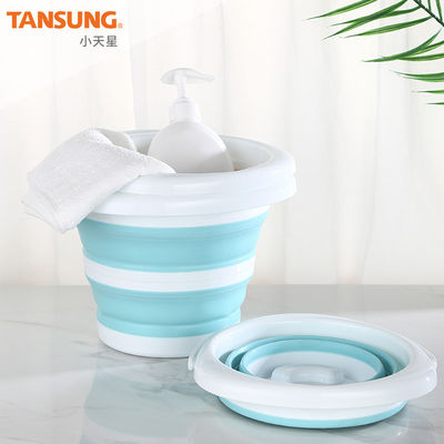 Compact Foldable Plastic Bucket Solusi penyimpanan air yang ringan dan hemat ruang