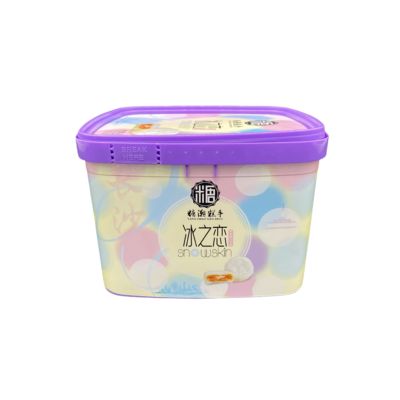 2L Square Plastic Tub Resistance Impact and Durable Design untuk Tugas Berat