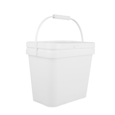 Ember Plastik Persegi Food Grade dengan IML/Transfer Termal/Sablon 1.2 Kg