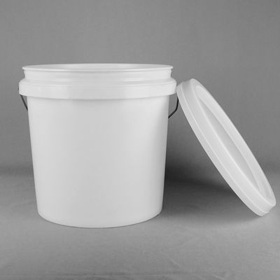 Persetujuan ISO9001 Food Grade PP Pupuk Bucket Ember Plastik 15L Dengan Tutup
