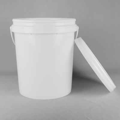 18L PP 5 Galon Ember Plastik Hitam Bulat Food Grade Bening