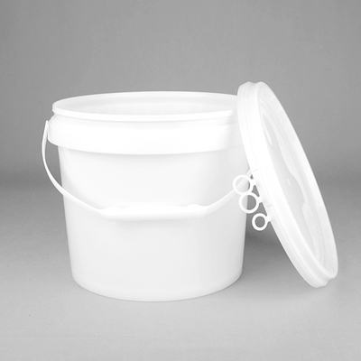 Ember Plastik Bulat 7L Putih PP 2 Ember Putih Galon Dengan Tutup