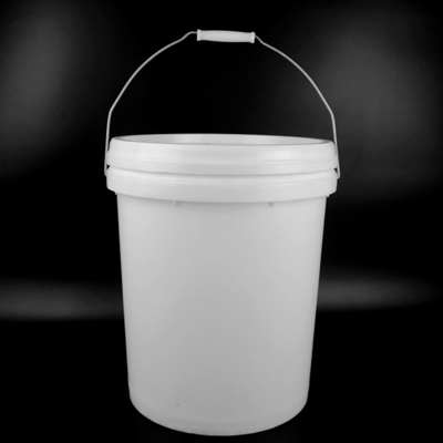 Bahan PP Pertanian Ember Plastik 25L Dengan Tutup Dapat Ditumpuk