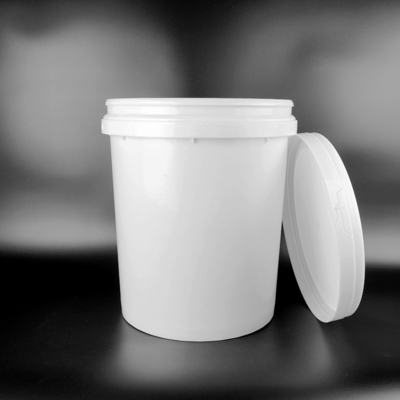 Bahan PP Pertanian Ember Plastik 25L Dengan Tutup Dapat Ditumpuk