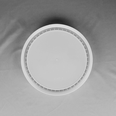 Pelabelan IML 14L Lem Dicat Ember Plastik Dengan Tutup Dan Pegangan